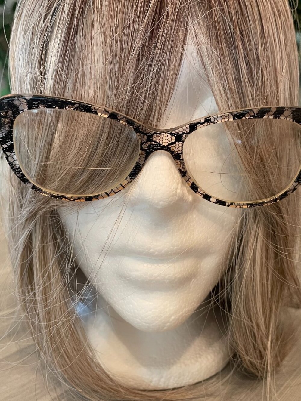 Dolce & Gabbana Ladies Black Lace Eyeglass Frames DG 3166 1901